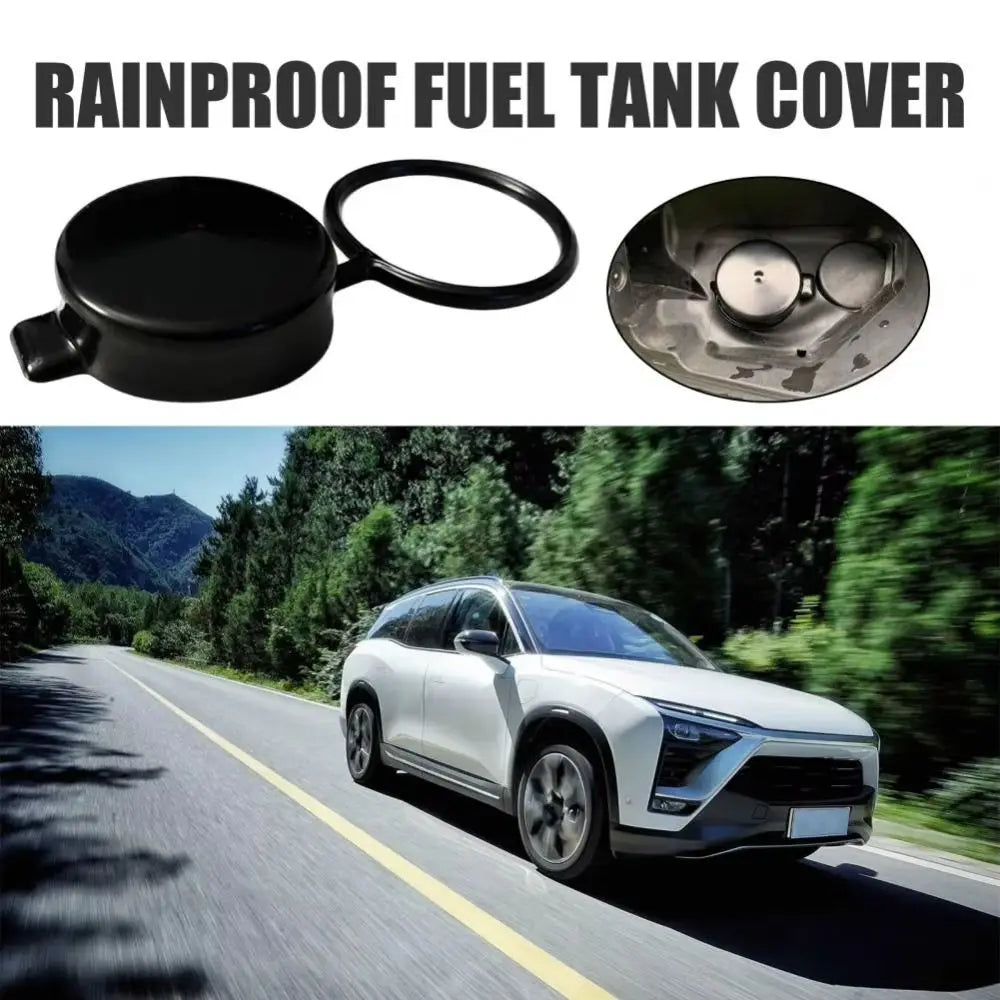 Plastic Protective Gas Caps Cover Funnel Bundle Dustproof Capless Port Cover 2.375 Inch Waterproof Tethered Gas Cover Zpaxo