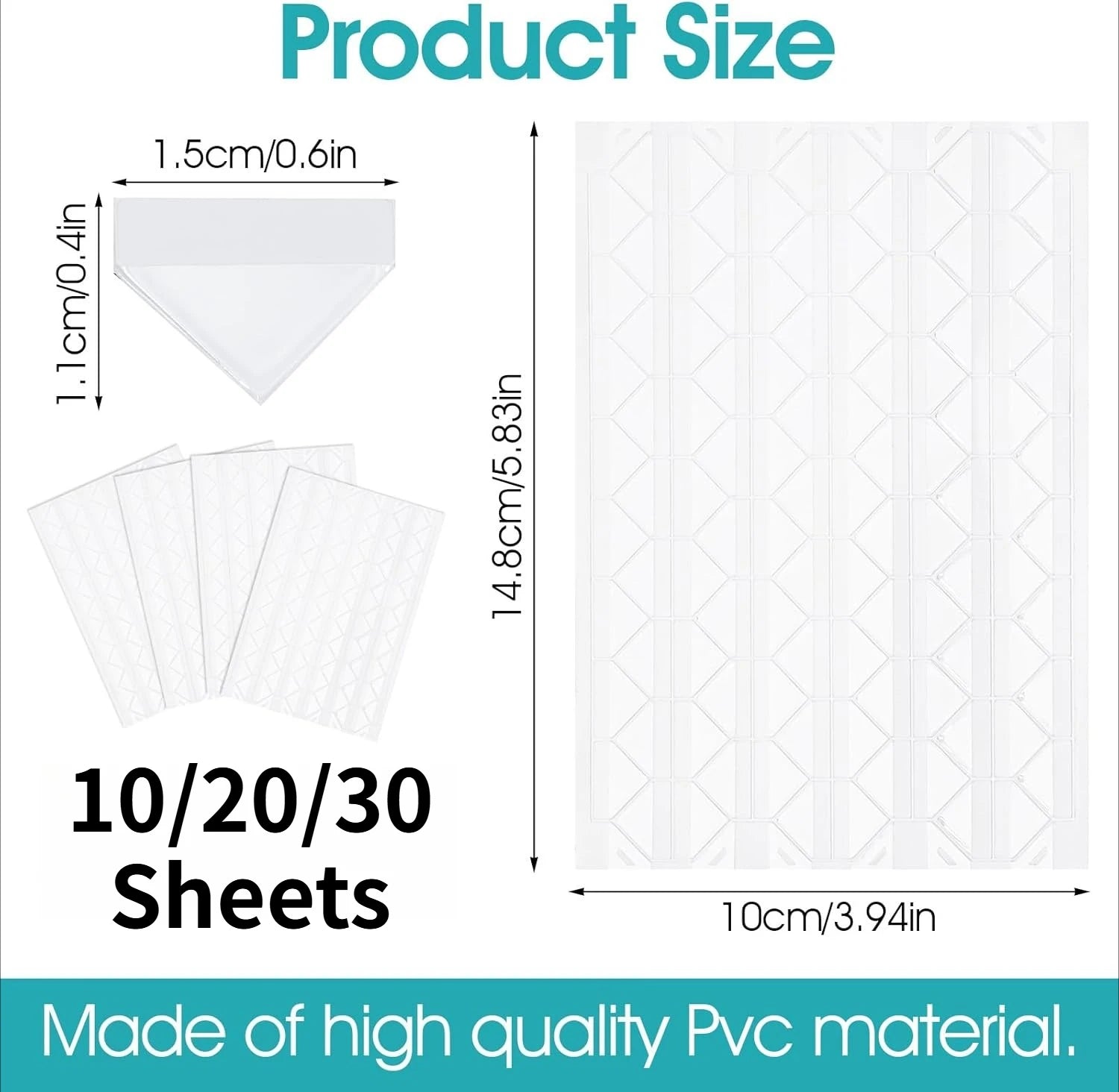 Clear Self-Adhesive Photo Corners – Acid-Free Scrapbook Mounts