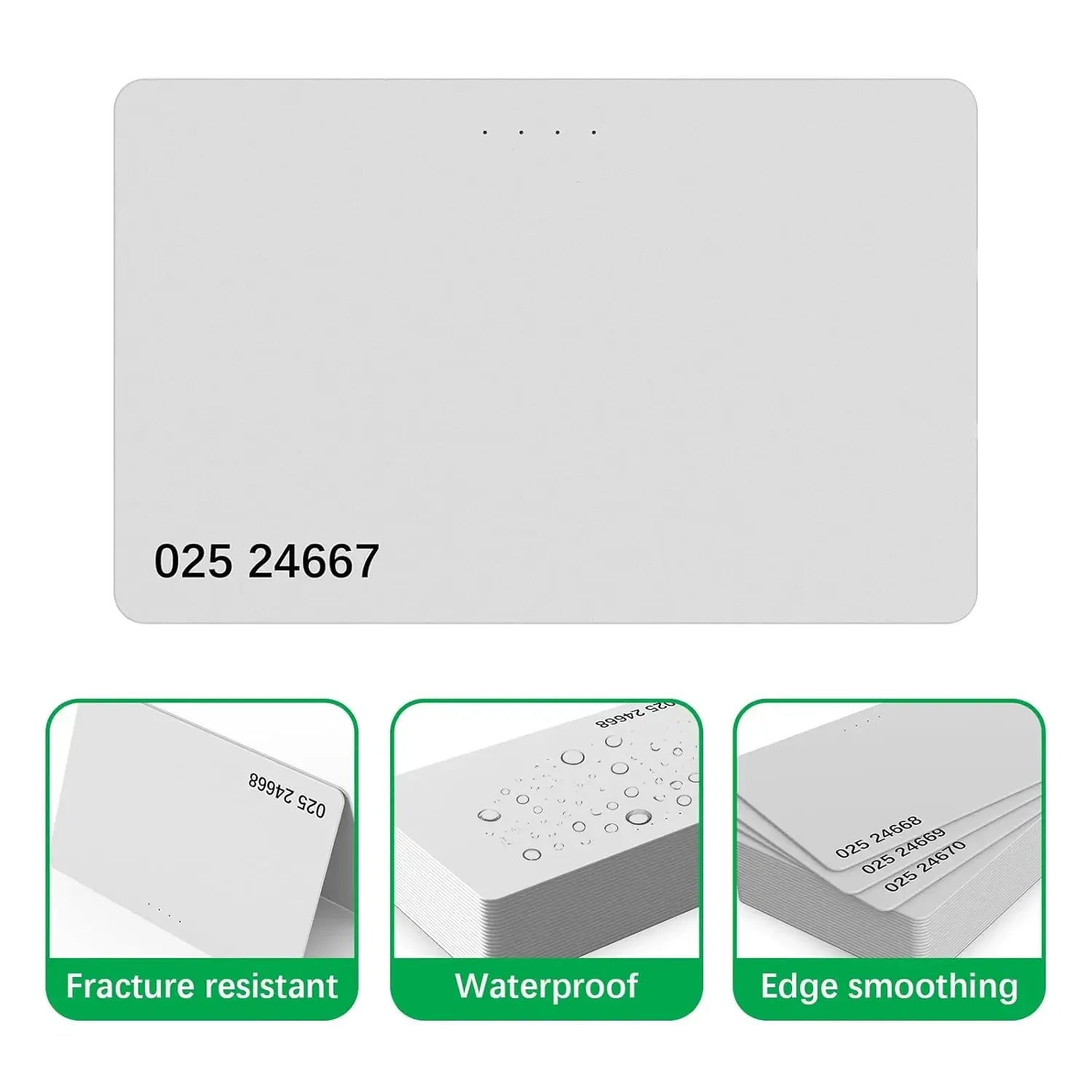 1 EM4100 Tk4100 125khz Access Control Card Read Only RFID Tag Tags Zpaxo