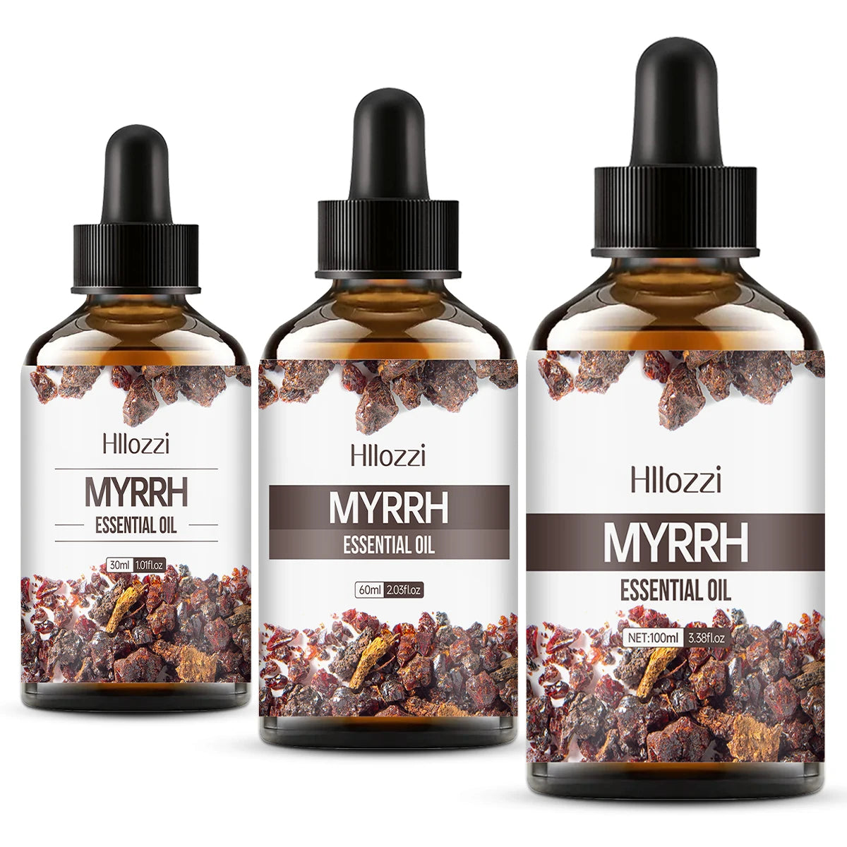 100ml/60ml/30ml Myrrh Essential Oil Skin care essential oils Suitable for all skin types Long-lasting fragrance Aromatherapy Zpaxo