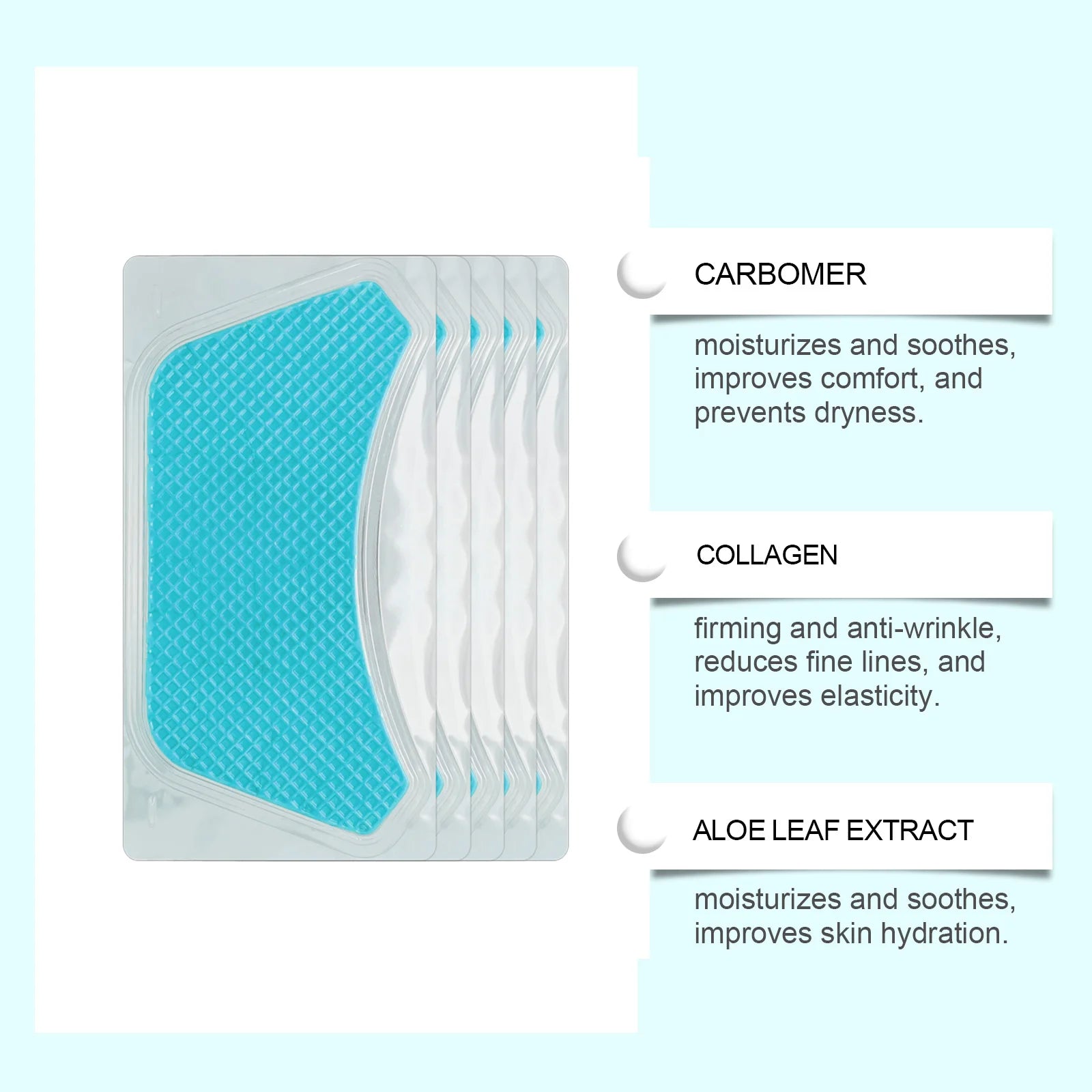5/10Pcs Collagen Neck Patch Neck Lines Remover Masks Lifting Firming Neck Skin Elastic Moisturizing Skin Care Neck Patch Zpaxo