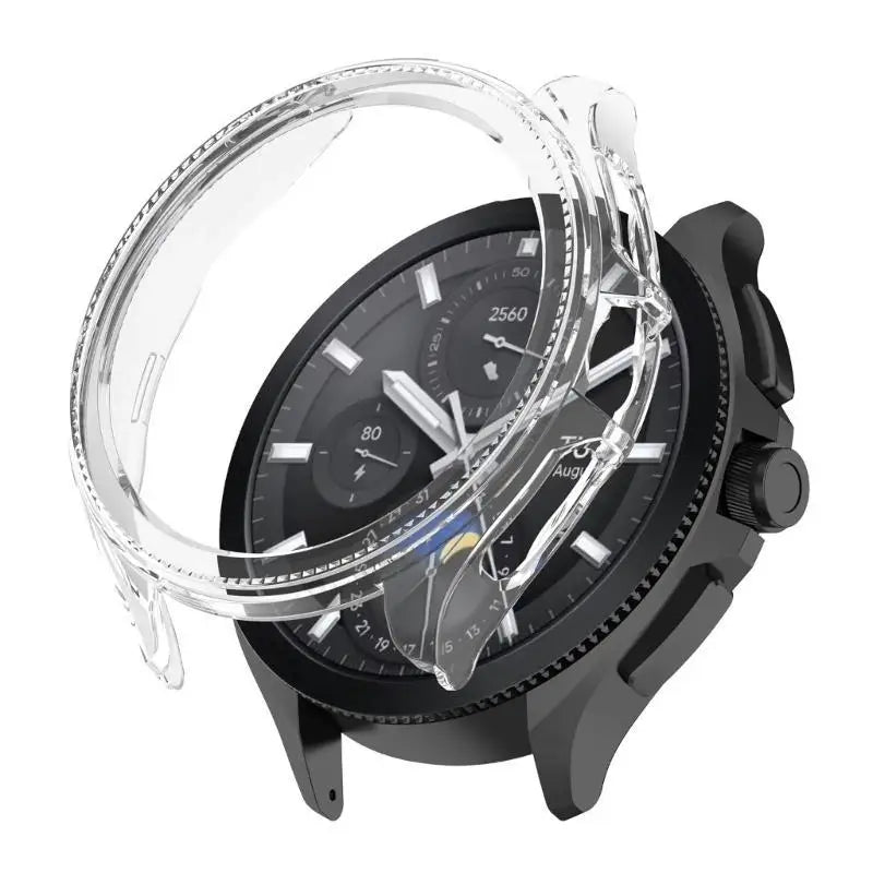 652F Half-coverage Watch Frame Bumper Shell 2 Cover Dustproof Housing Zpaxo