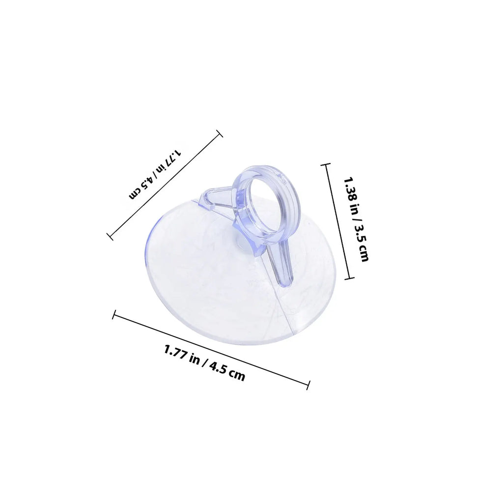 100Pcs Windshield Sunshade Suction Cup 4.5cm Small Compact Strong Adhesive Sucker for Car Shade Glass Table Top Bathroom Wall Zpaxo