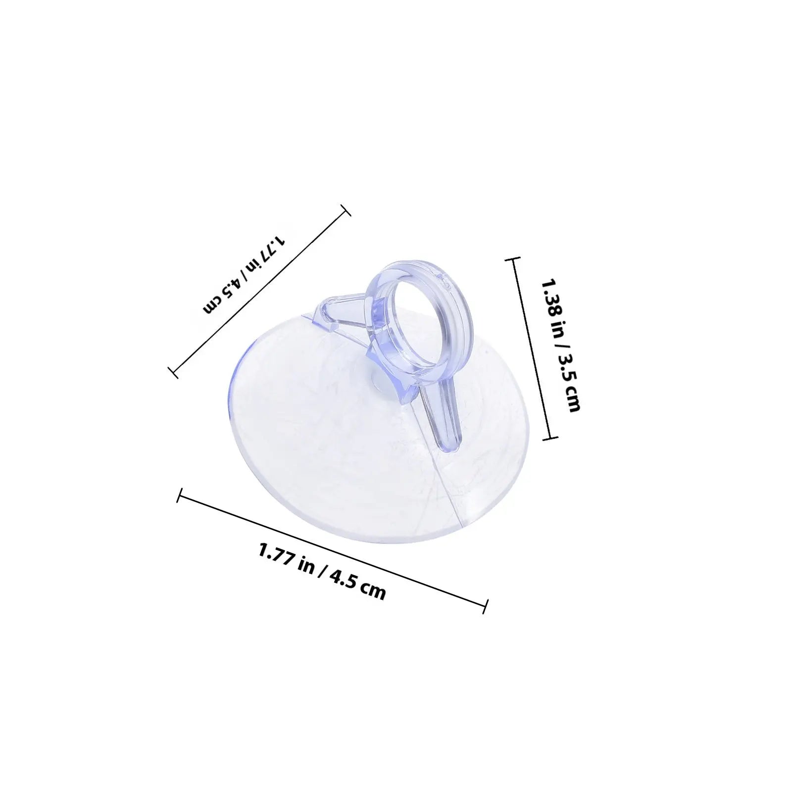 100Pcs Windshield Sunshade Suction Cup 4.5cm Small Compact Strong Adhesive Sucker for Car Shade Glass Table Top Bathroom Wall Zpaxo