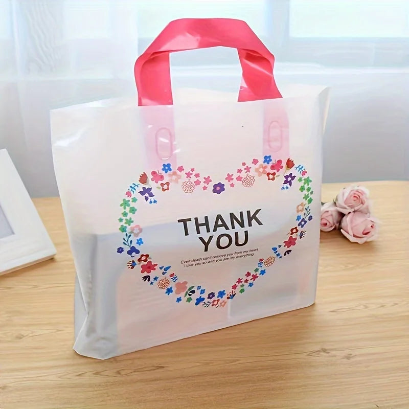 Reusable Gift Tote Bags 50/20 Pack – Retail & Holiday Shopping