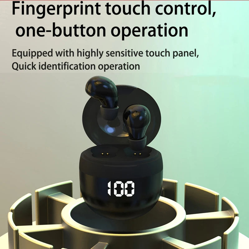 Invisible Headphones TWS Mini Earphones Wireless Bluetooth 5 3