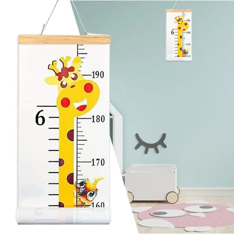 Height Chart For Kids Removable Kids Height Wall Chart Reusable Growth Tracker With Lanyard Decorative For Parenting Tool Home Zpaxo