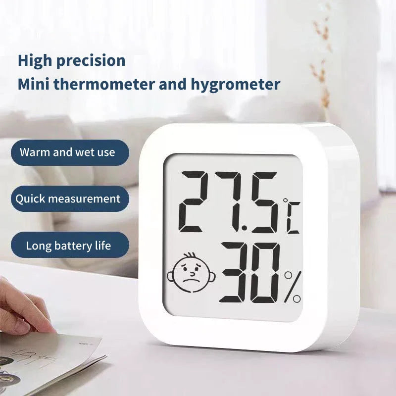 LCD Digital Hygrometer Indoor Room Electronic Temperature Humidity Zpaxo