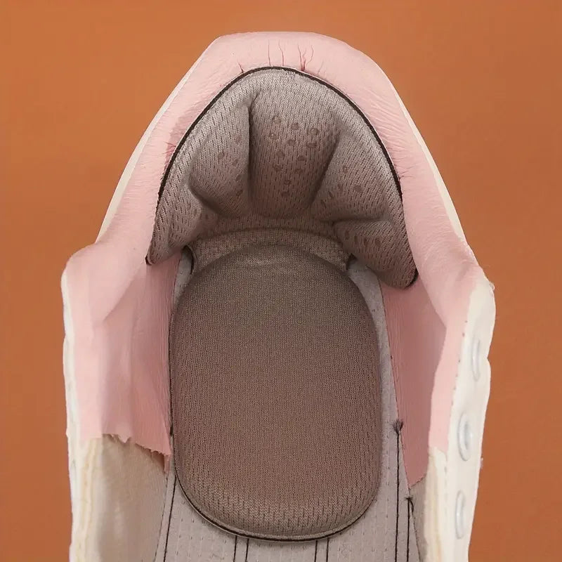1 Pair Soft TPE Heel Cushions - Anti-Slip Grips for Shoe Fit & Height Boost, Breathable Cuttable Insoles Zpaxo