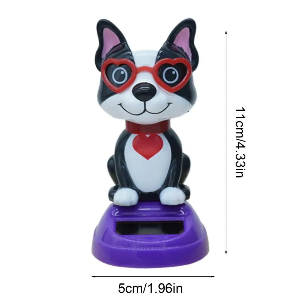 Solar Dancing Animal Bobblehead – Car Dashboard Decor Toy Solar Bobblehead Toy Zpaxo dog 2