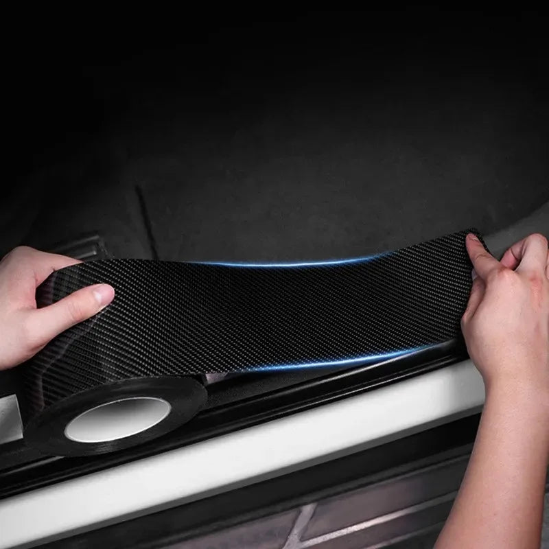 3D Nano Carbon Fiber Car Protective Strip | Anti-Scratch Film