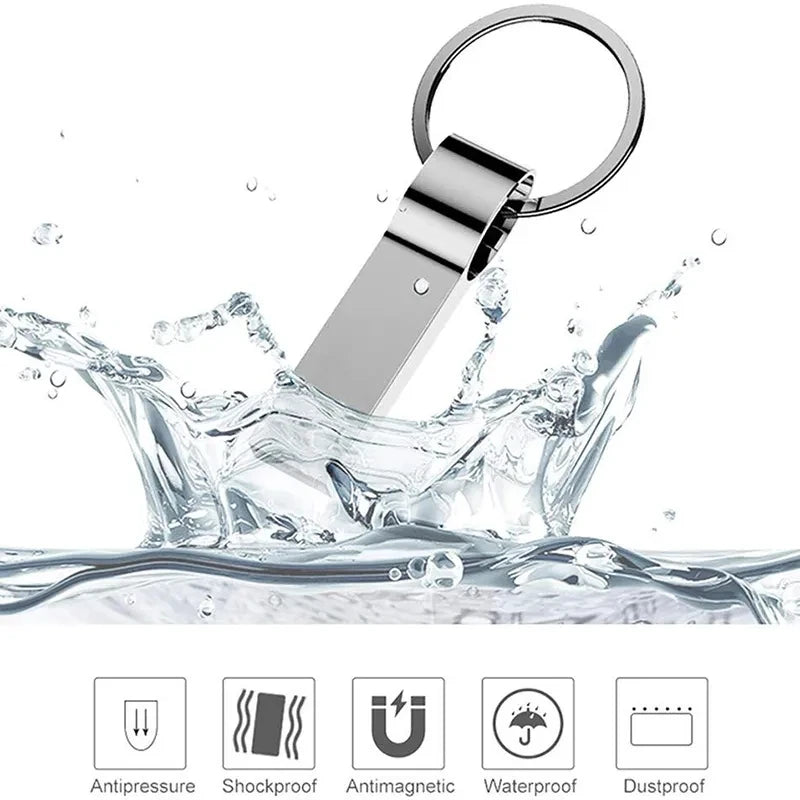 Zsuit 10pcs/lot Metal PenDrive 64GB USB Flash Drive 32G USB 3.0/2.0 Stick 16GB Free Logo Real Capacity Flash Memory Sticks Zpaxo