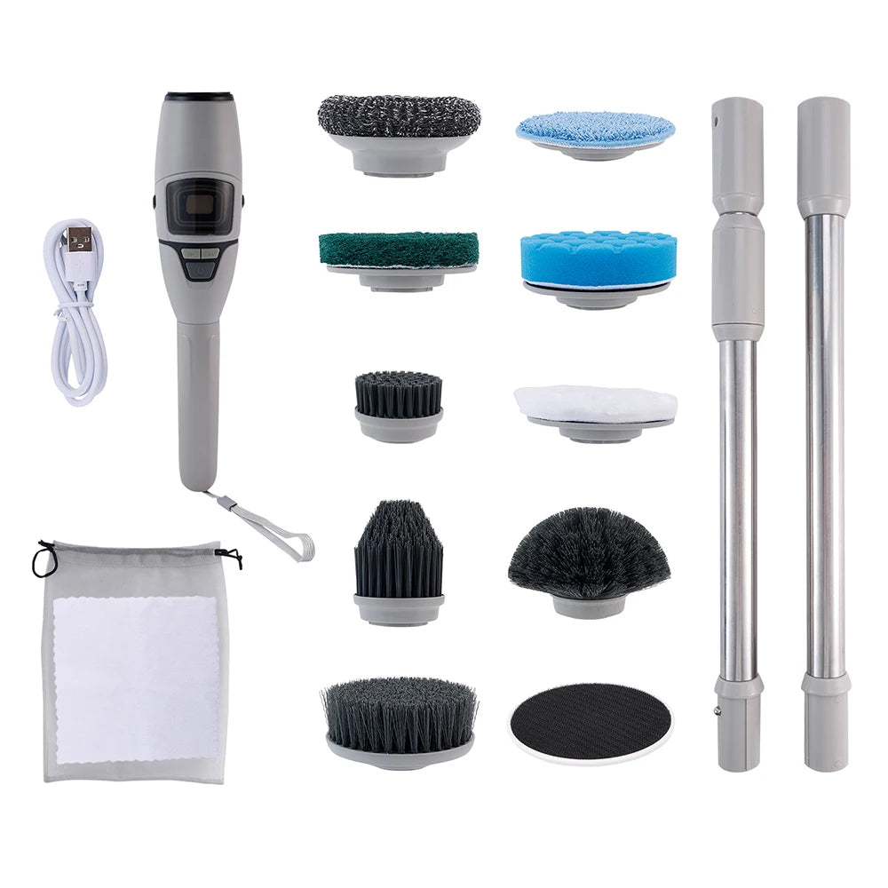 Electric Bathroom Cleaning Brush 1 Multifunctional Household Wireless