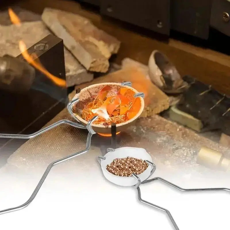High-temperature Quartz Bowl Crucible Jewelry Making Tools Melting Zpaxo
