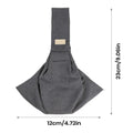 Pet Carrier Breathable Portable Lightweight Carrying Bag Sling Travel