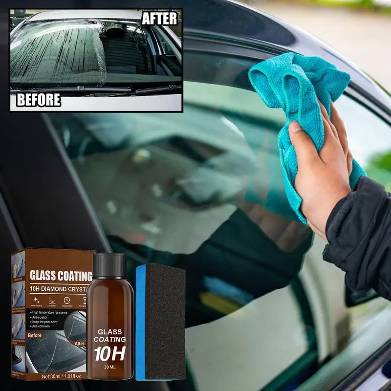 10H Car Glass Coating Anti-scratch Hydrophobic Polysiloxane Nano
