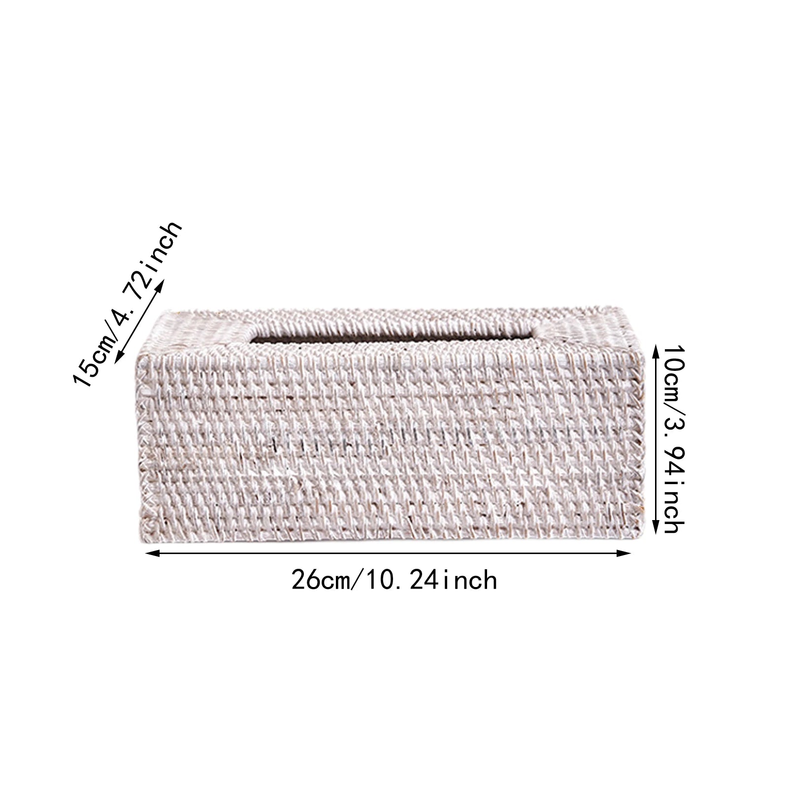 Paper Holder Toilet Paper Rack Napkin Dispenser Tissue Box Cover for Bedroom Livingroom Hotel Restroom Desktop Organizer Zpaxo White