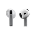 1-3Pairs For Apple AirPods 4 Silicone Earbuds Cover Ear Tips Anti Slip Earphones Earplugs For AirPods 4th Gen Protective Sleeve Zpaxo White 2 Pairs