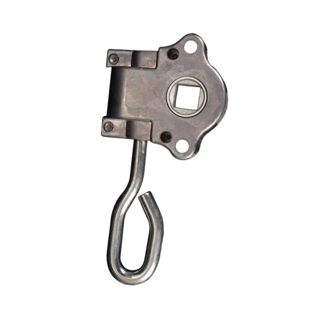 Outdoor Awning Crank Gearbox Accessory Aluminium Alloy Lightweight Universal Easily Install 360 Degree Rotation Hardware Zpaxo