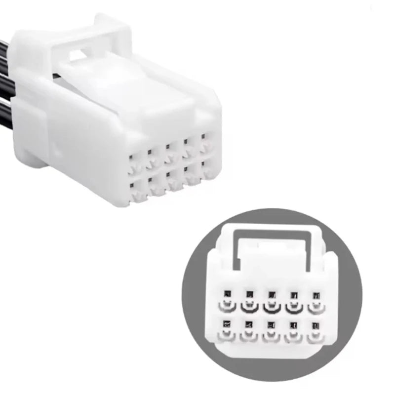 652F 10pin USB Power Adapter Dashboard Camera Featuring Multiple Zpaxo