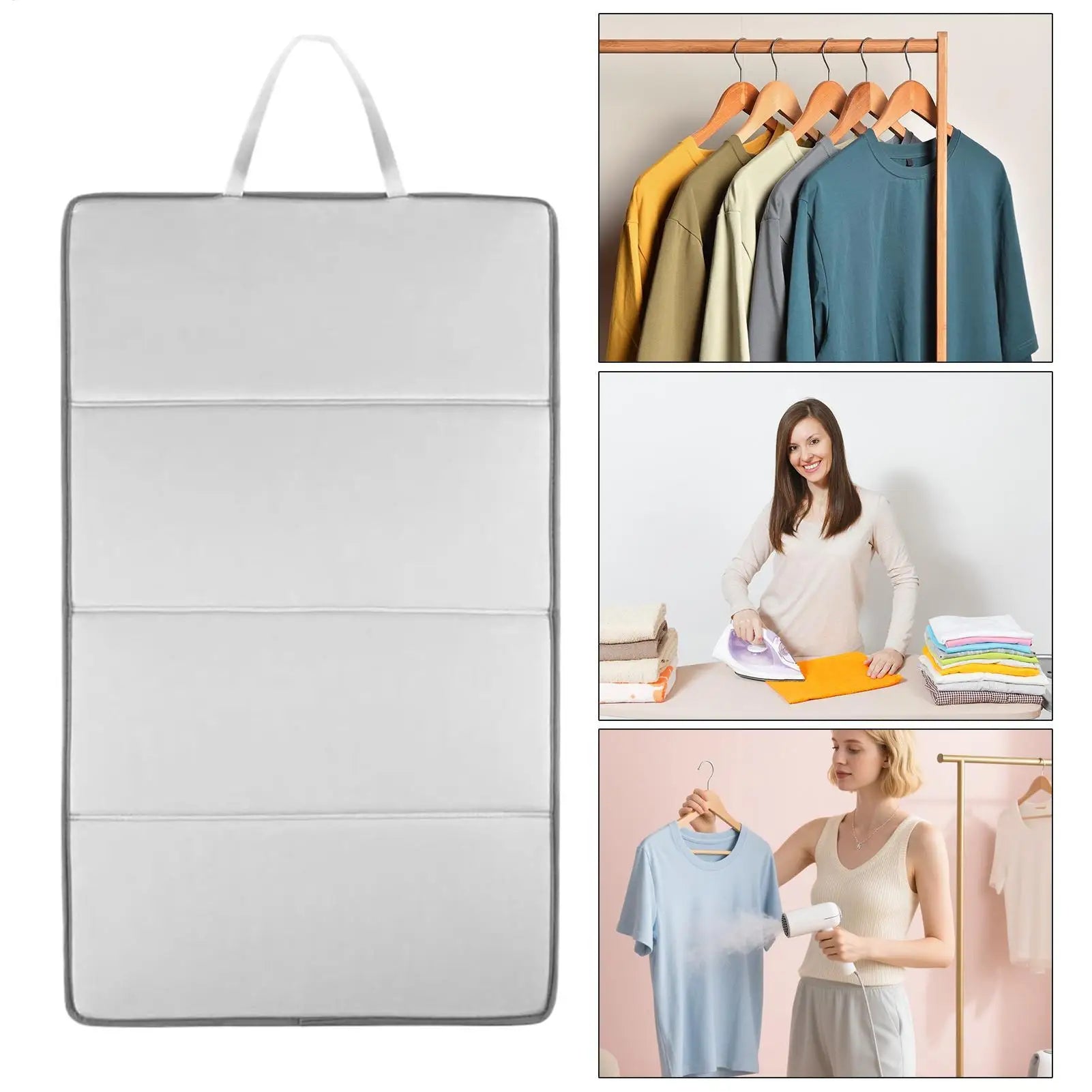 Steaming Board Folding Double-sided Garment Ironing Holder Steam Iron