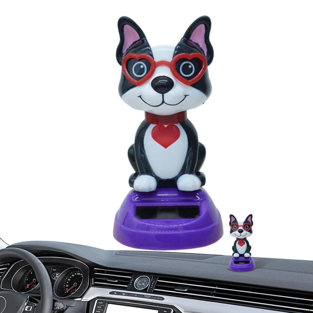Solar Dancing Animal Bobblehead – Car Dashboard Decor Toy Solar Bobblehead Toy Zpaxo