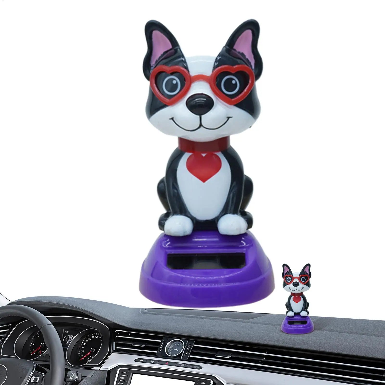 Solar Dancing Animal Bobblehead – Car Dashboard Decor Toy Solar Bobblehead Toy Zpaxo