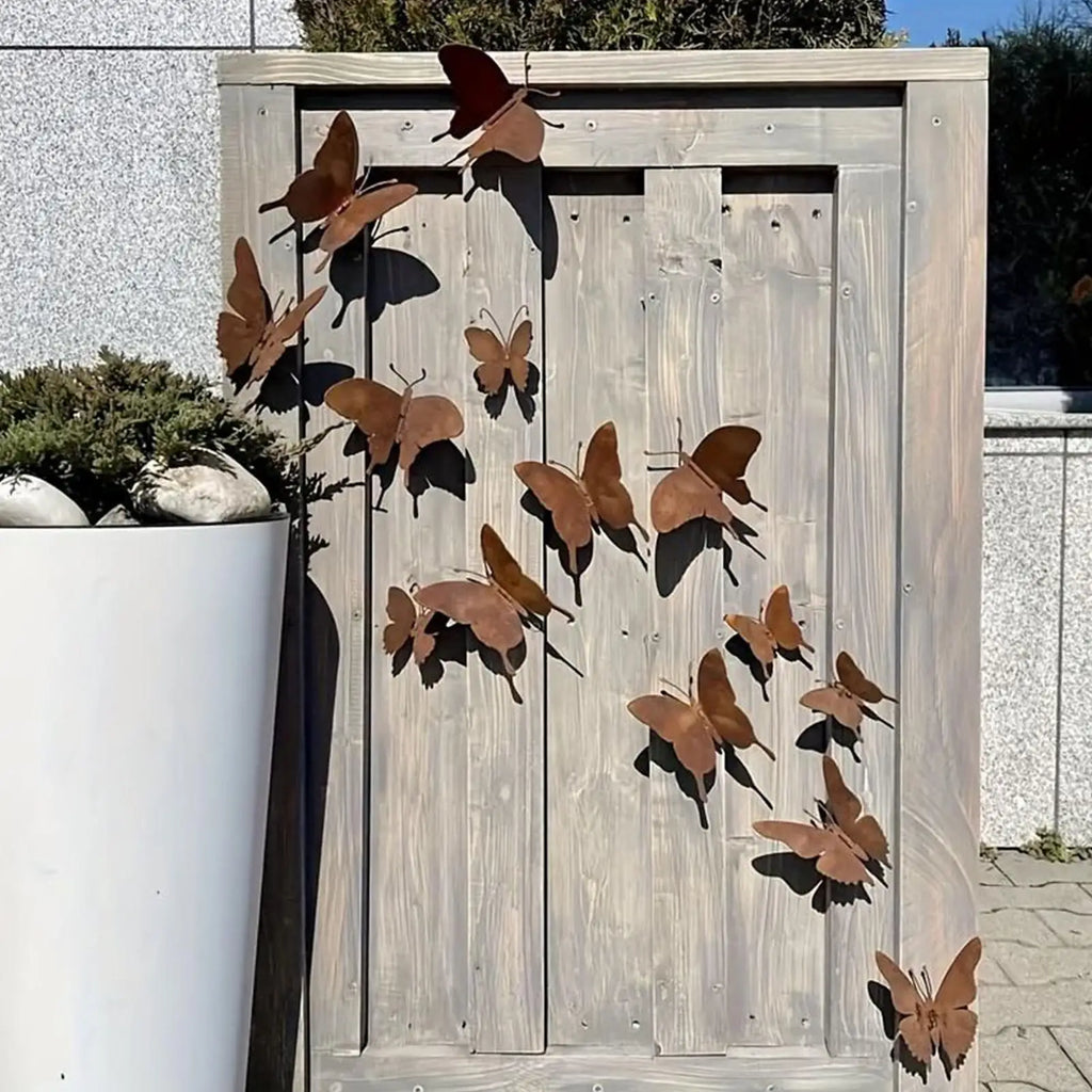 Metal Butterfly Wall Decor Aesthetic Art Girls Room Bedroom Nursery