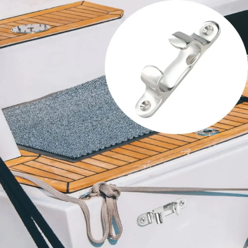 316 Stainless Steel Boat Rope Guide Line Cleat 4/5/6/8 Inch Straight Fairlead Bow Chock Yacht Accessories Zpaxo