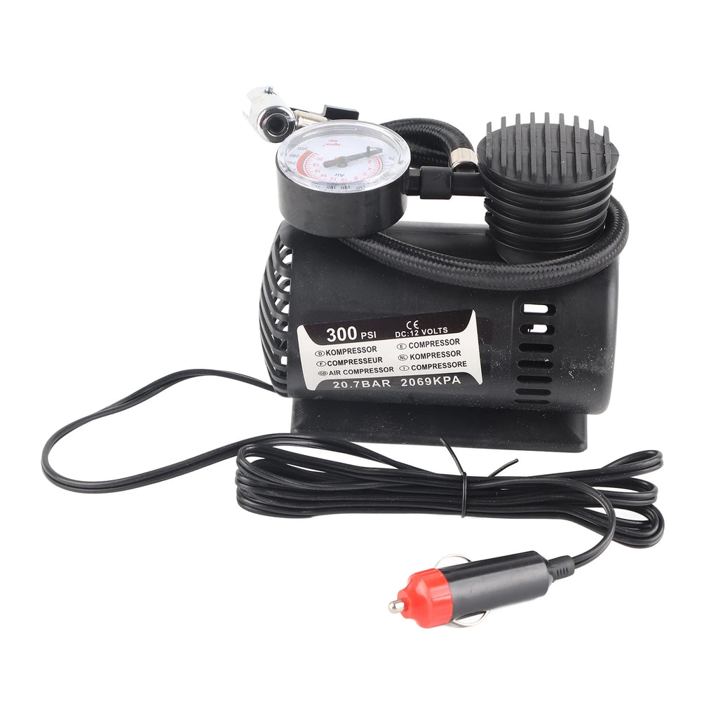 Car Air Pump 12V Design Scratch Resistant Mini Portable Tire