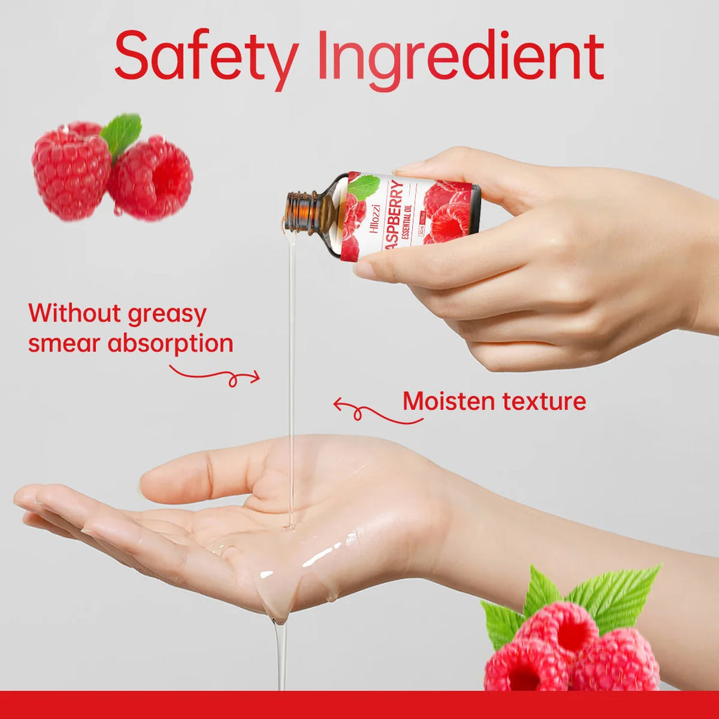 30ml raspberry essential oil pure plant essential oil multifunctional use aromatherapy diffuser humidifier soap fruit essential Zpaxo