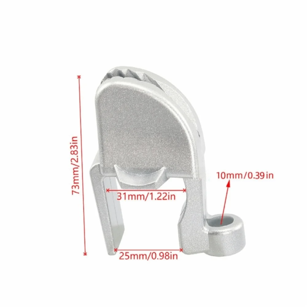 Tough Nylon Boat Bumper Clips Strong ABS Adjustable Design Boat Bumper Holders Marine Grade T Rail Fixings Marine Vessels Clips Zpaxo