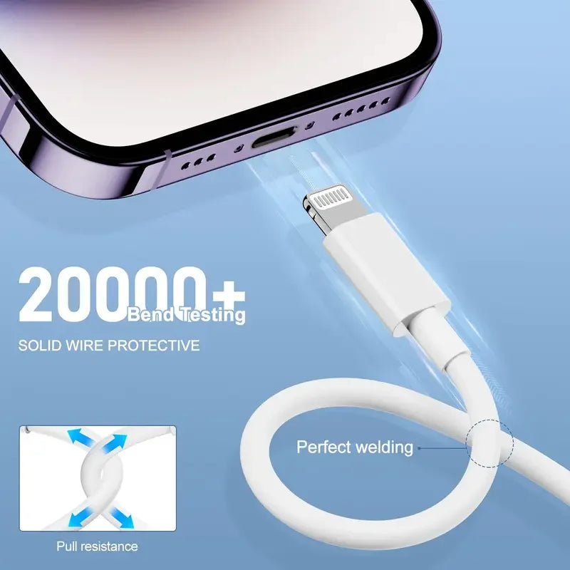 MFi Certified USB Lightning TPE Cable Fast Charging Sfor iPhone14 13