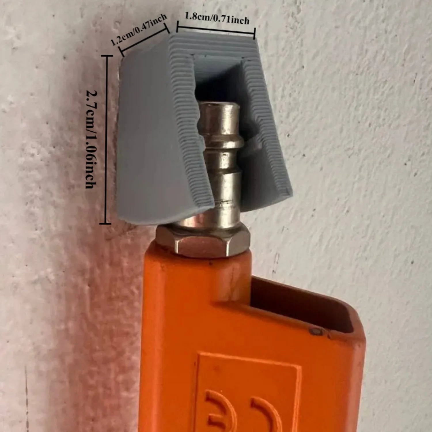 Pneumatic Tool Wall Mount Simple Practical Design Perfect Storing