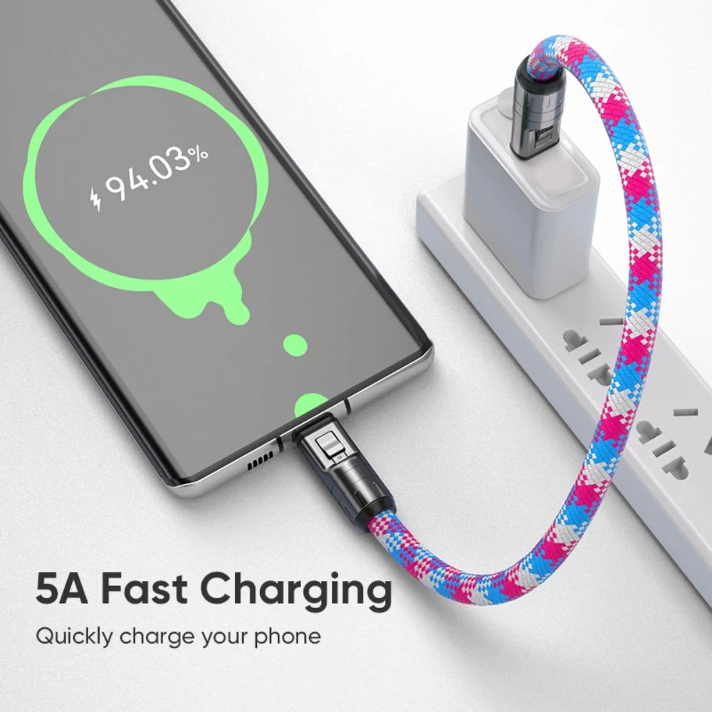 240W USB-C to USB-C Keychain Cable – iPhone 15 16 & Samsung USB-C Charging Cable Zpaxo