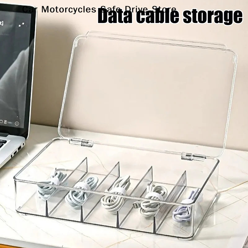 Multifunctional Transparent Multi Layer Glasses Storage Box Stackable