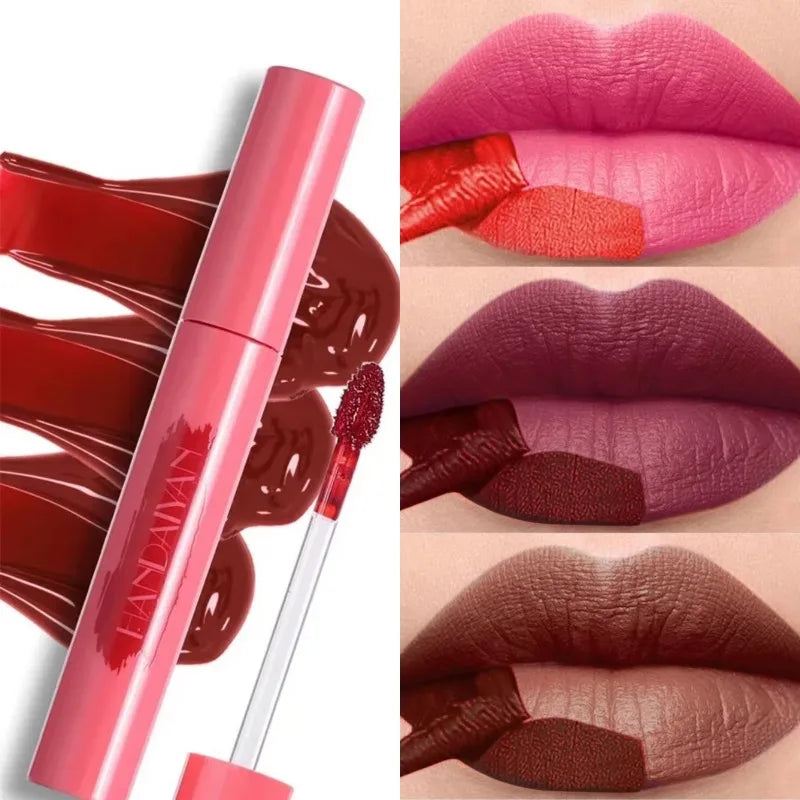 Red Peel-off Lip Gloss Natural Lip Dye Tattoo Tinted Lipstick Non-stick Cup Waterproof Matte Liquid Lipstick Makeup Cosmetics Zpaxo