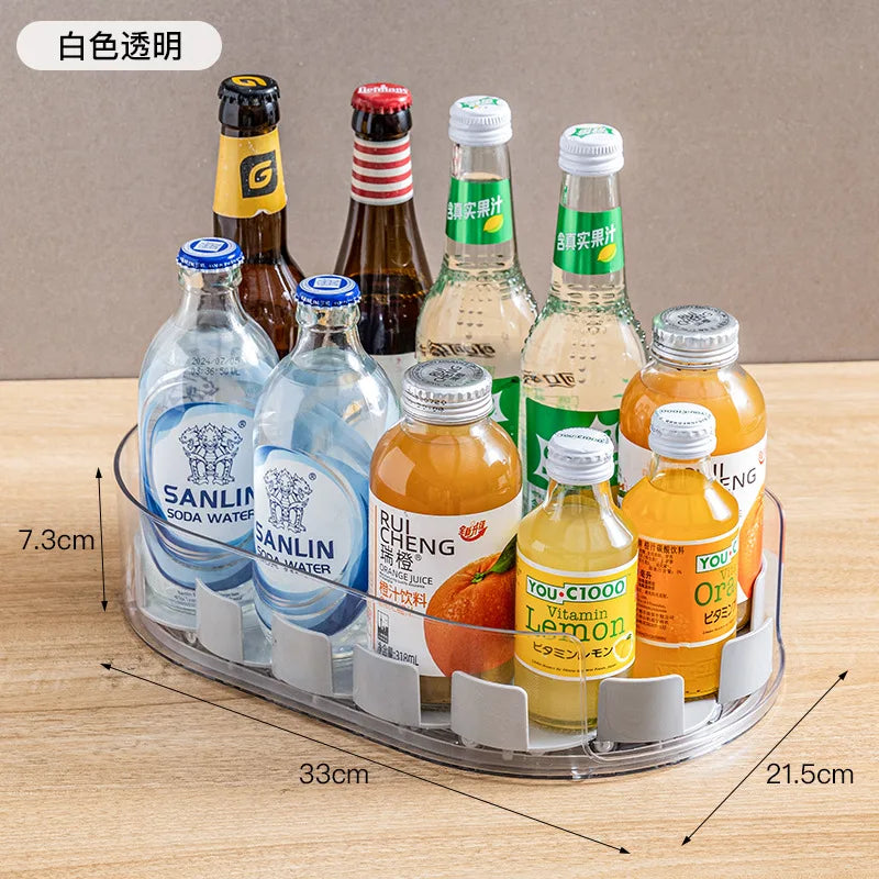 Space Saving Rotating Spice Rack Organizer Countertop Storage Shelf