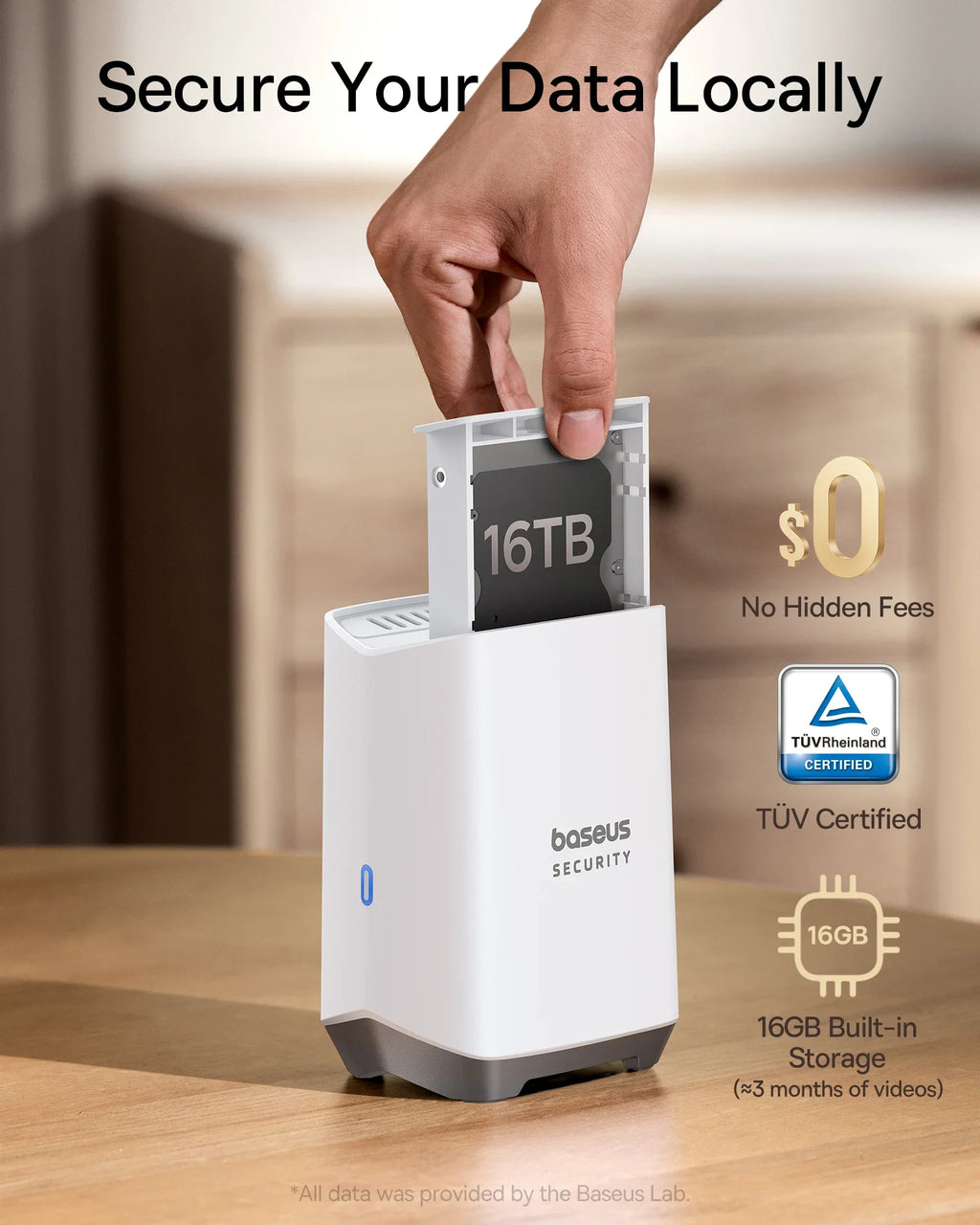 Baseus Security S1 Outdoor Camera 3K Clarity Wireless Solar