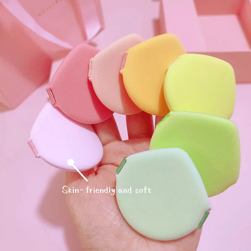 7pcs Powders Puff Makeup Sponge Powder Cosmetic Puff Dry and Wet Spong Cushion Foundation Powder Beauty Tool Makeup Accessories Zpaxo