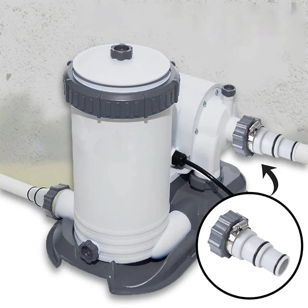 Pool Hose Adapter Clamp Washer Threaded Intex 1 5 25-Inch Hoses