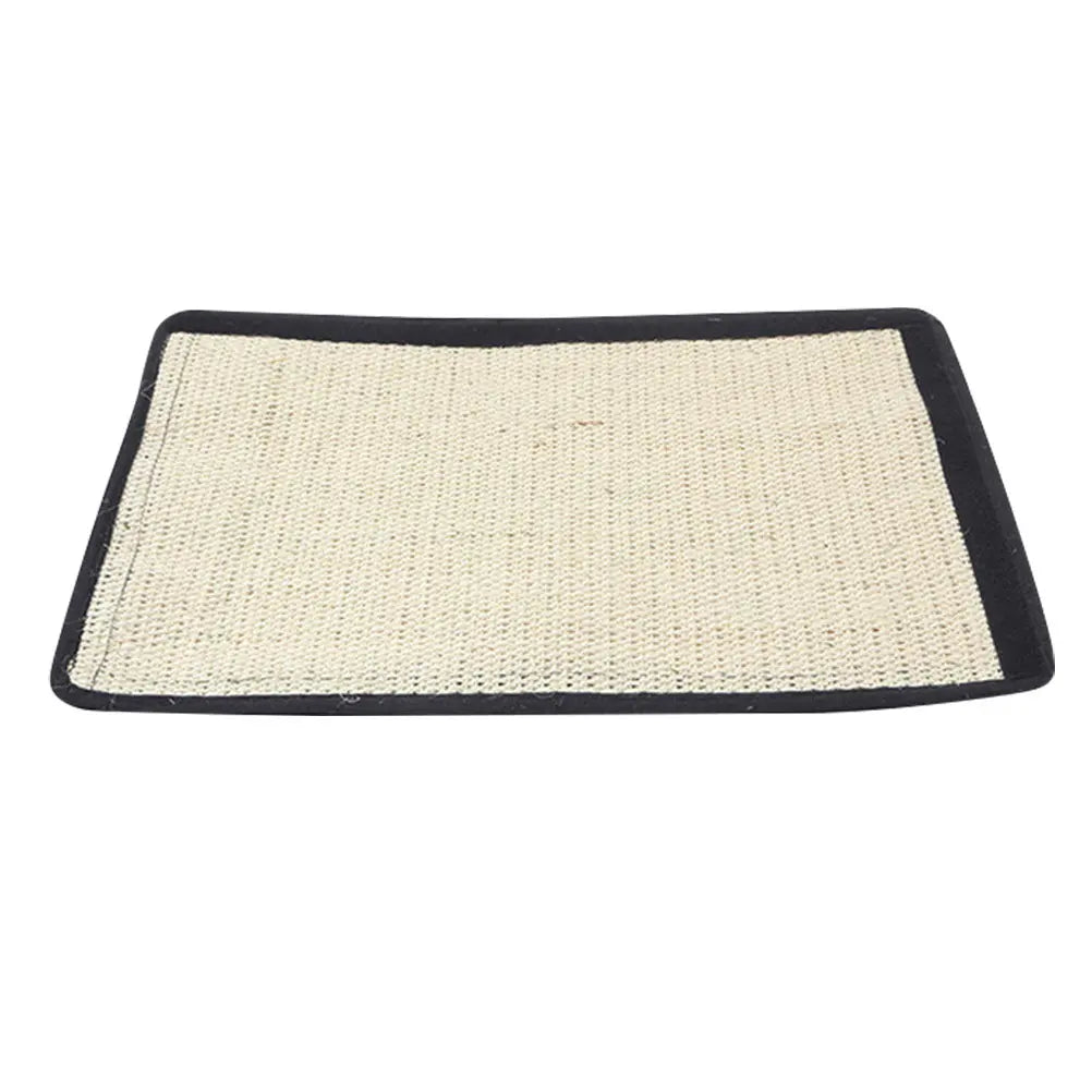 Natural Sisal Cat Scratch Mat Small Roll Up Portable Scratcher Pad