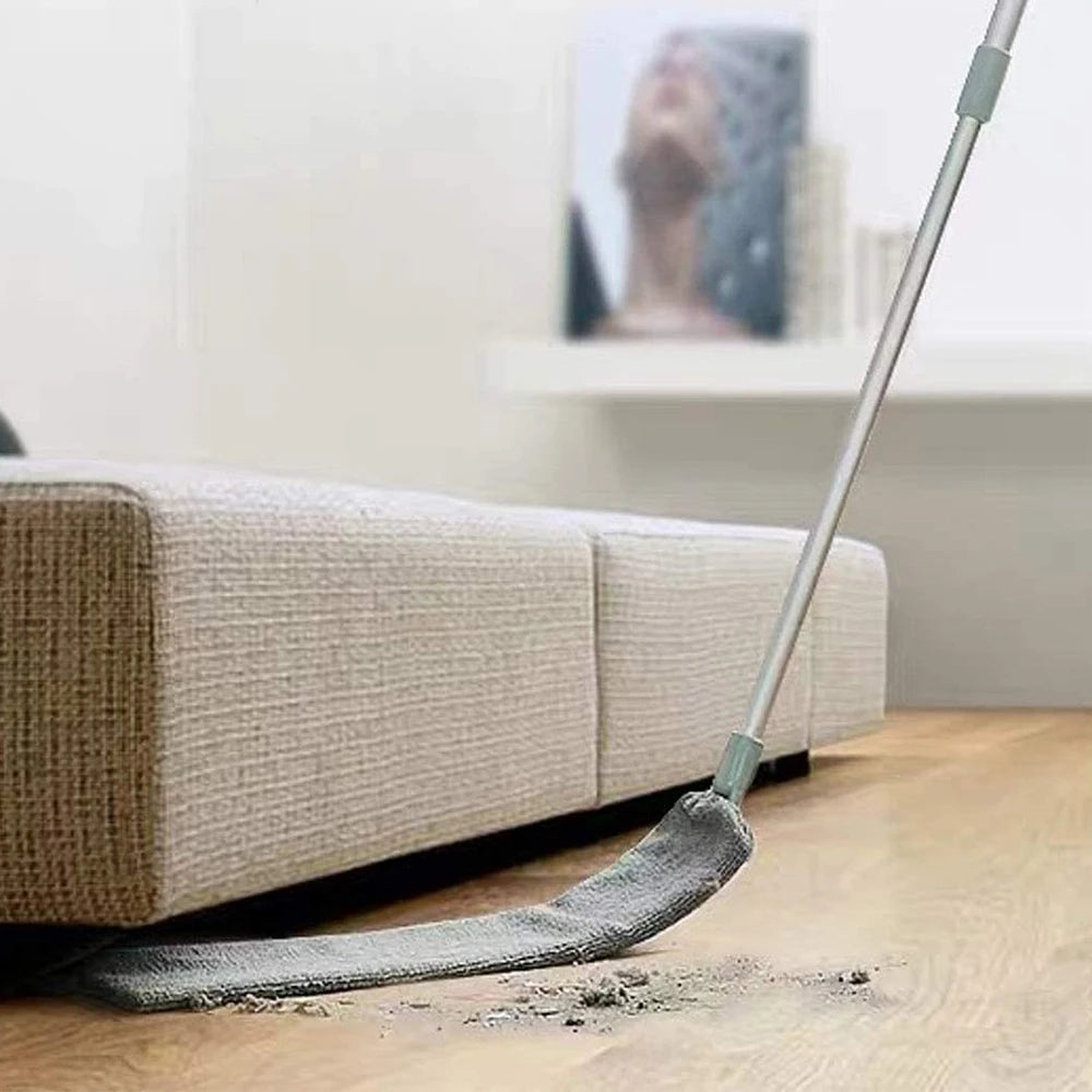 Telescopic Dust Brush with Extension Long Handle Gap Sofa Bed Furniture Bottom Dust Cleaner Household Cleaning Tools Zpaxo