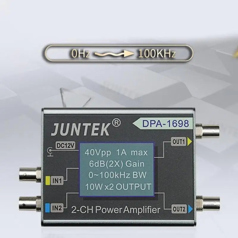 DPA-1698 DPA1698 Double Channel 10Wx2 Powered Power Amplifier Zpaxo