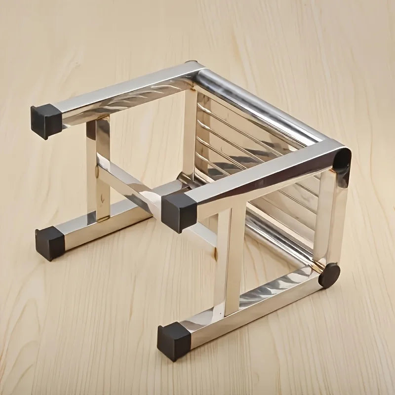 Multi Functional Stainless Steel Stool Durable Thick Sturdy Ideal