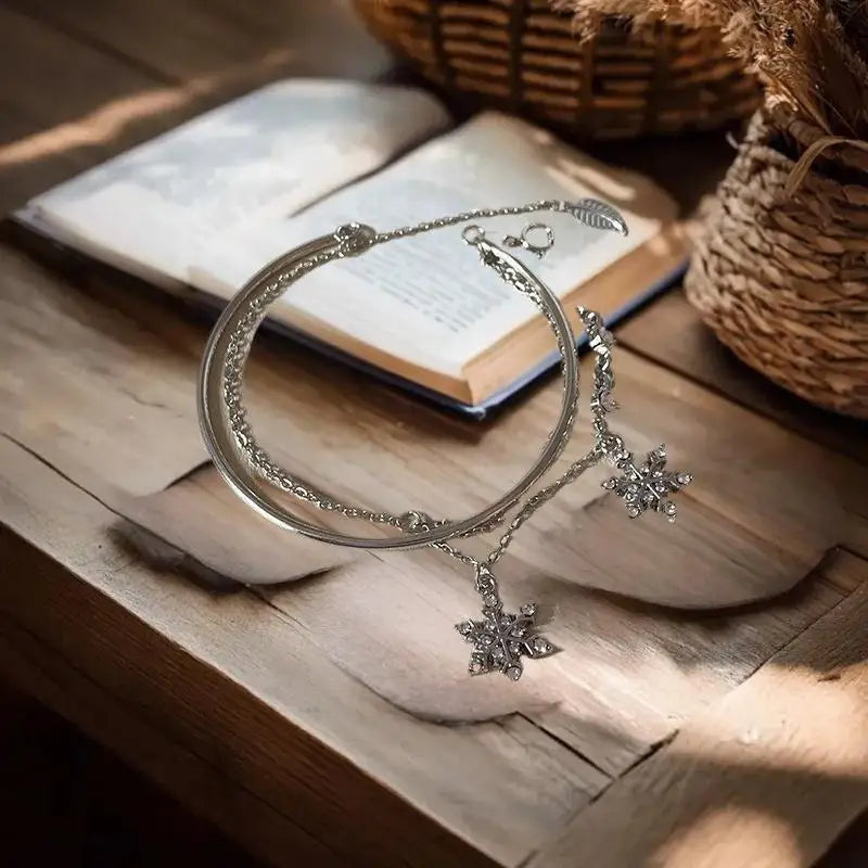 Game Love Deepspace Cosplay Bracelet Snow Pendant Bracelets Jewelry Zpaxo
