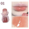 Sweet Lip Gloss Jelly Lip Glaze Moisturizing Lip Tint Mirror Waterproof Non-stick Cup Solid Makeup LipOil Lipstick Cosmetic Zpaxo 01