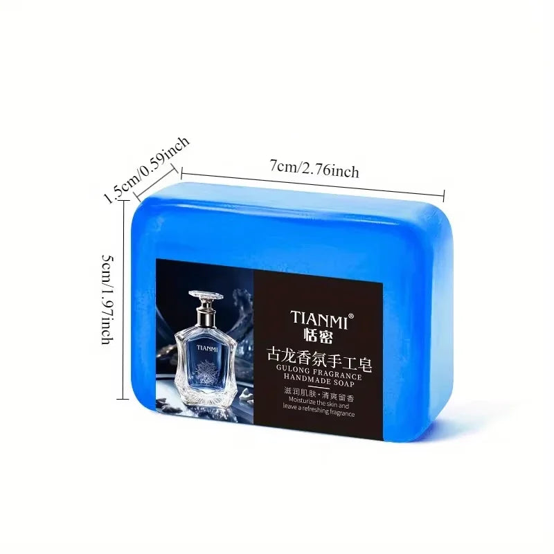 Men's 3-in-1 Cologne Soap – Hair, Face & Body Bar 3-in-1 Bar Soap Zpaxo