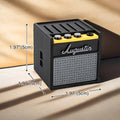 Portable Guitar Pick Holder 3D Printed Plectrum Storage Box Slot Capo