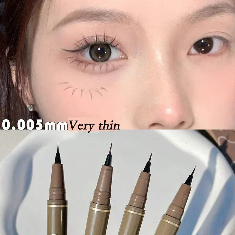 4 Colors Waterproof Liquid Eyebrow Easy Sweat-proof Pen Ultra Thin
